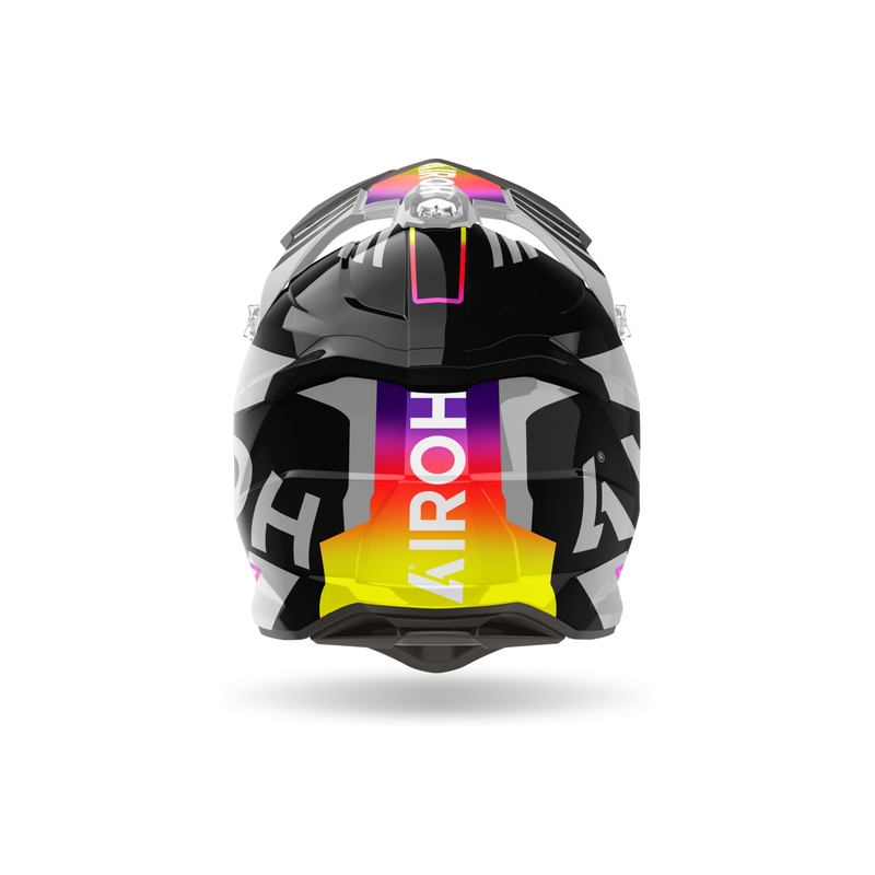 Airoh Strycker Brave 2024 Motocross čelada Glossy Grey razprodaja