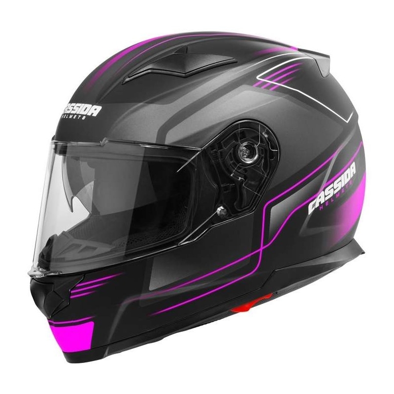 Cassida Apex Fusion Black-Pink-White motoristična čelada