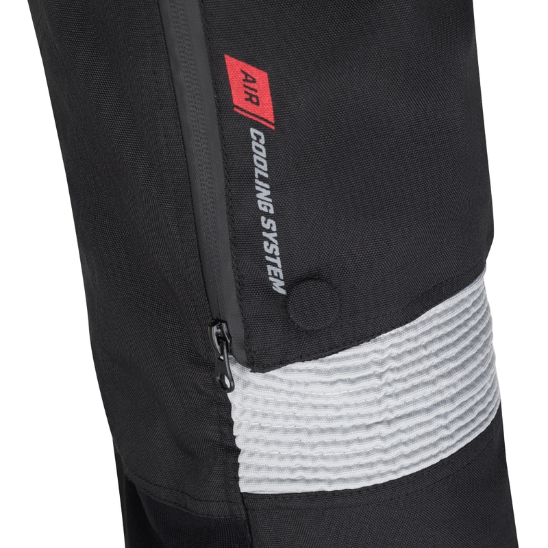 Moto hlače RSA Dakar 2 črno-peščene