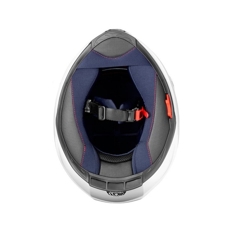 Cassida Apex Fusion black-fluo rdeča motoristična čelada razprodaja
