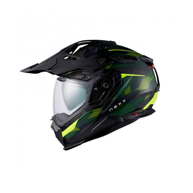 Enduro motoristična čelada Nexx X.WED3 Trailmania fluo zelena razprodaja