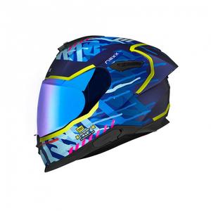 Integralna motoristična čelada Nexx Y.100R Urbangram temno modra