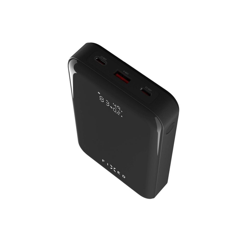 Powerbank Fixed Zen 20 Pro z LCD zaslonom črn