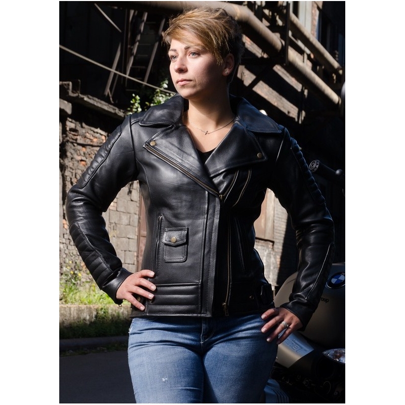 Ženske motoristične jakne Curvy Street Racer Amber razprodaja