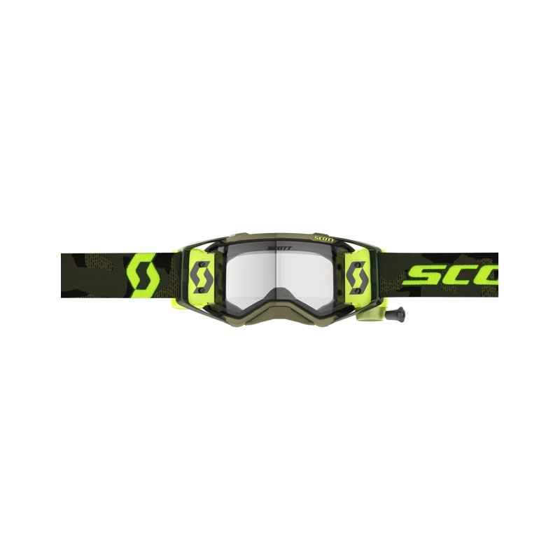 Motokros očala Scott Prospect Super WFS kaki-fluo rumena