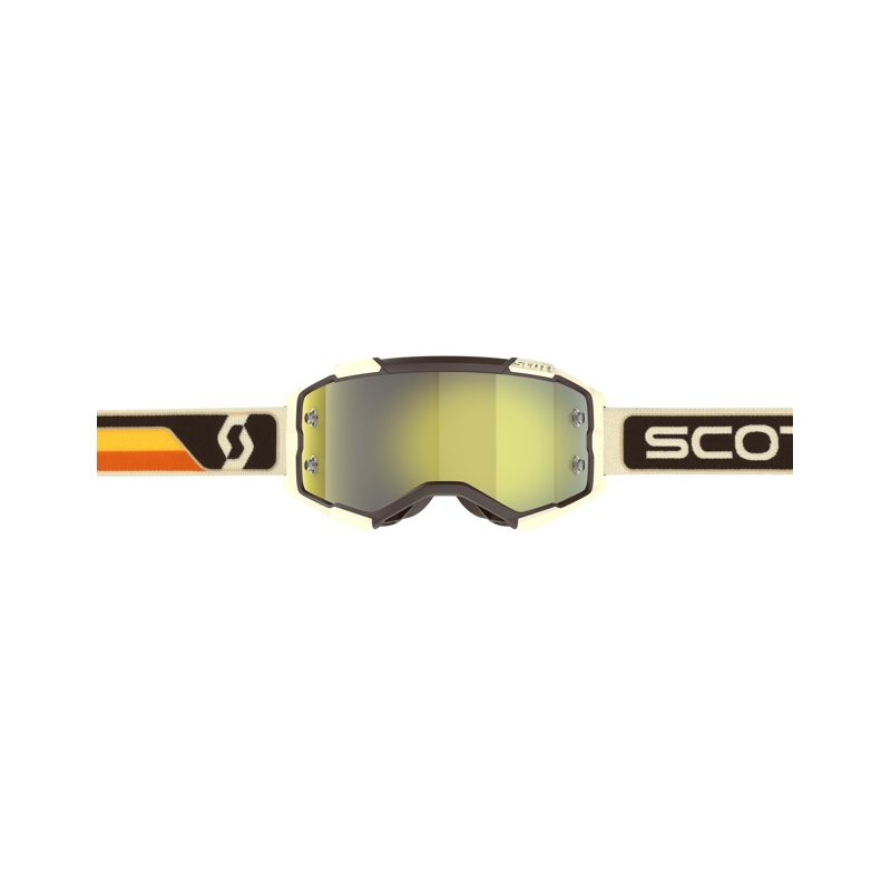 Motokros očala Scott Fury CH rjavo-bež-rumena
