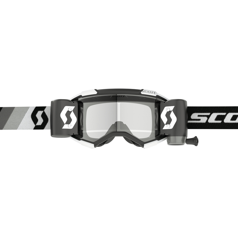 Motokros očala Scott Fury WFS Premium črno-bela