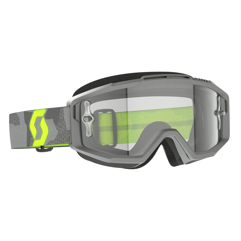Motokros očala SCOTT Split OTG sivo-fluo rumena