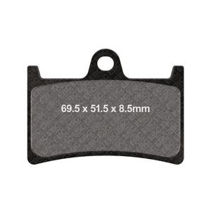 Brzdové destičky EBC