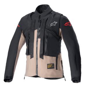 Alpinestars Techdura motoristična jakna črno-rjava