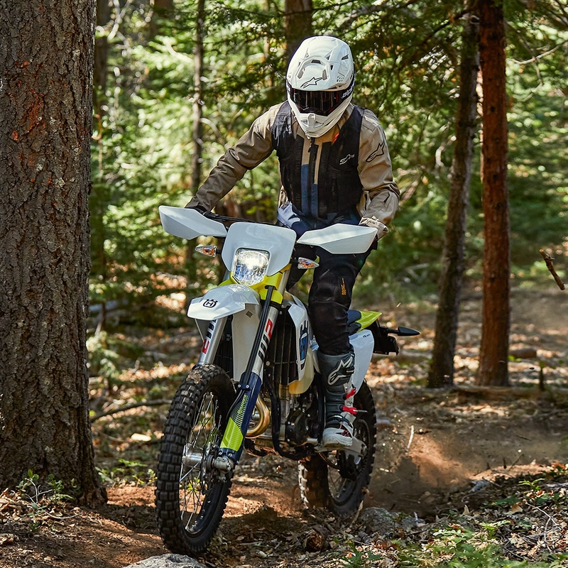 Alpinestars Techdura motoristična jakna črno-rjava-temno modra