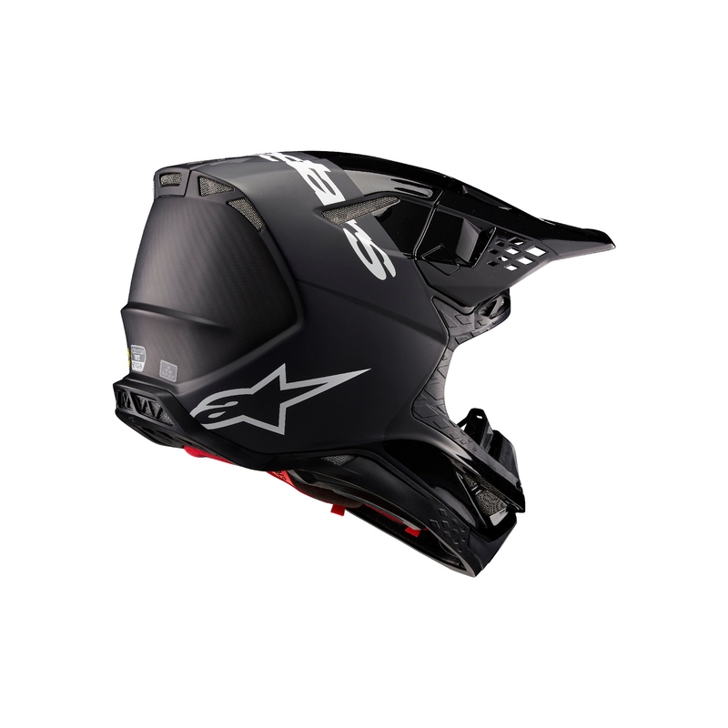 Alpinestars Supertech S-M10 Flood motokros čelada črno-temno siva