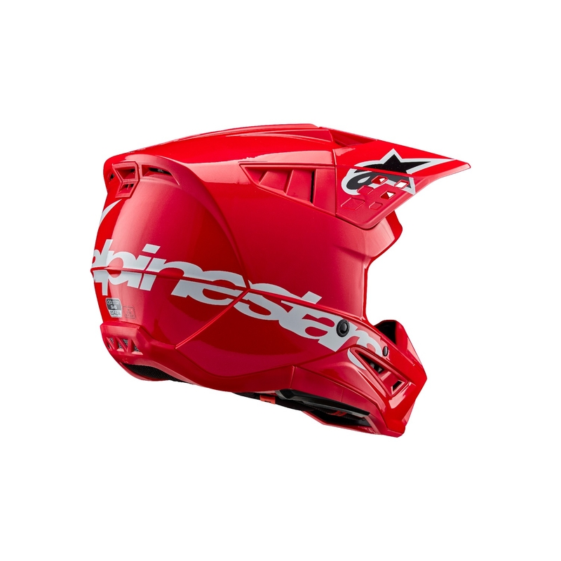 Rdeča motokros čelada Alpinestars S-M5 Corp