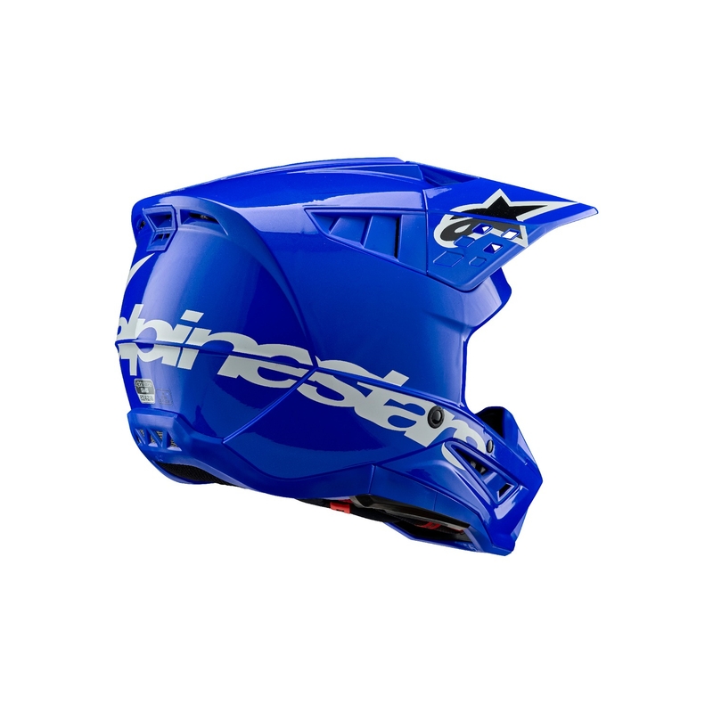 Motokros čelada Alpinestars S-M5 Corp modra