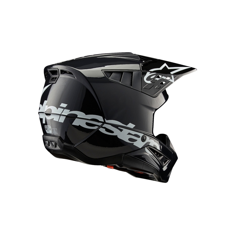 Alpinestars S-M5 Corp motokros čelada temno siva