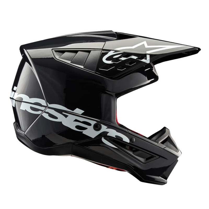 Alpinestars S-M5 Corp motokros čelada temno siva