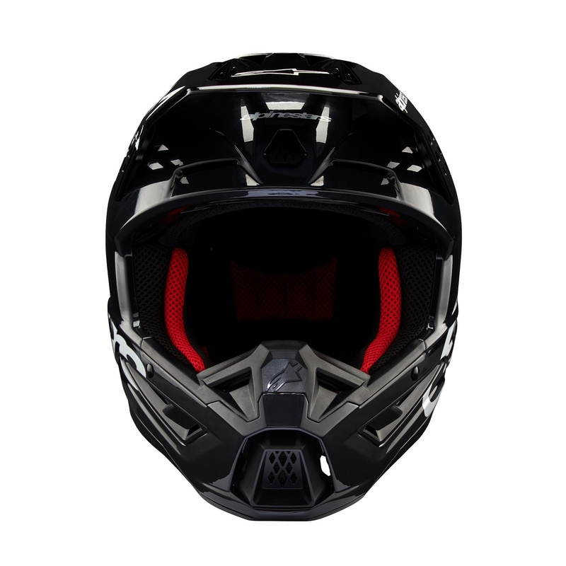 Alpinestars S-M5 Corp motokros čelada temno siva