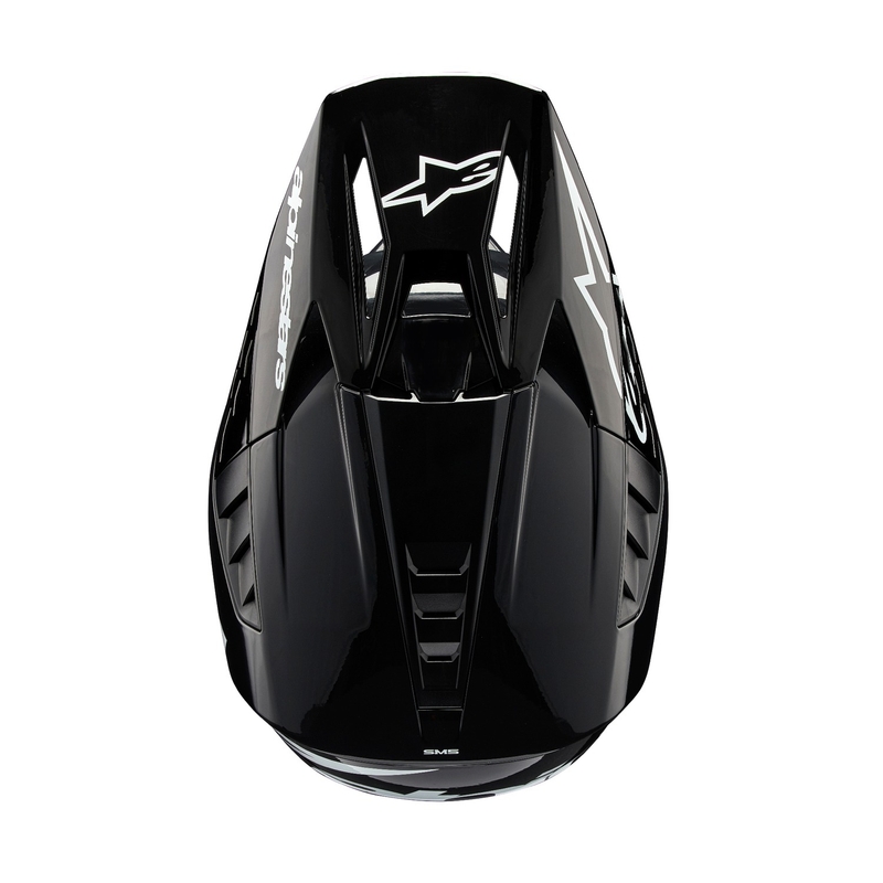 Alpinestars S-M5 Corp motokros čelada temno siva
