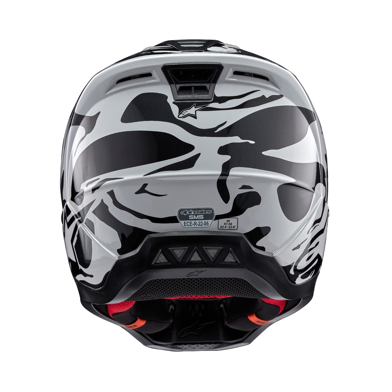 Alpinestars S-M5 Mineral siva kamuflažna motokros čelada