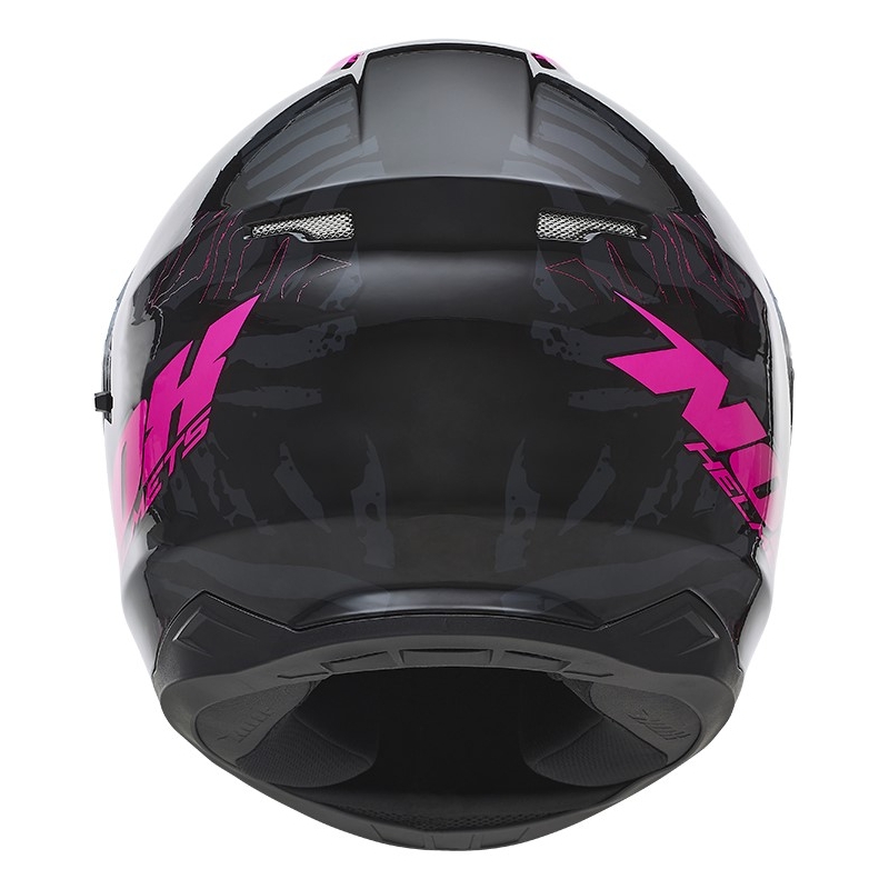 NOX N301 Wild Black-Fluo Pink Integral Motoristična čelada razprodaja