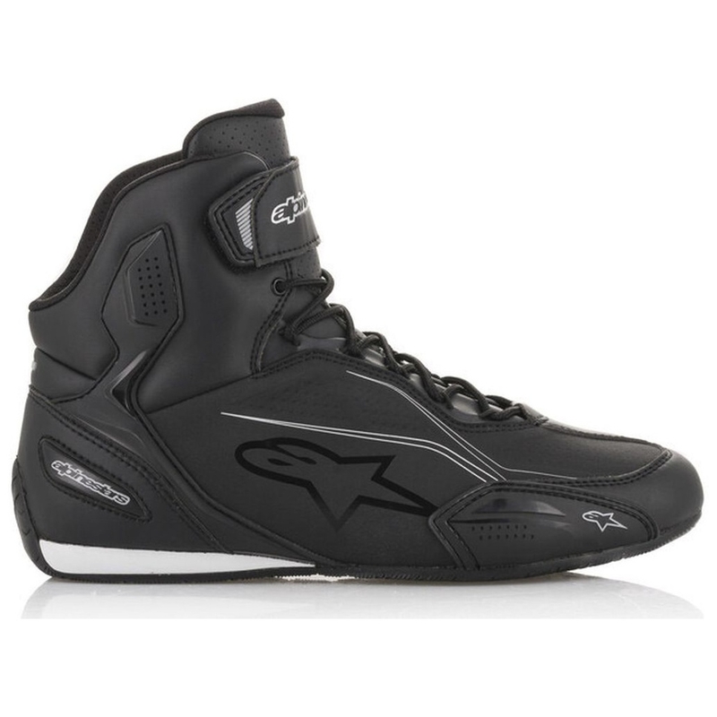 Ženski motoristični škornji Alpinestars Stella Faster črno-srebrni