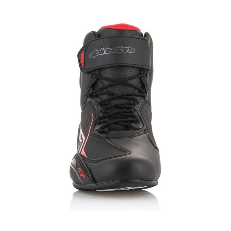 Motoristični škornji Alpinestars Faster-3 črno-sivo-rdeči