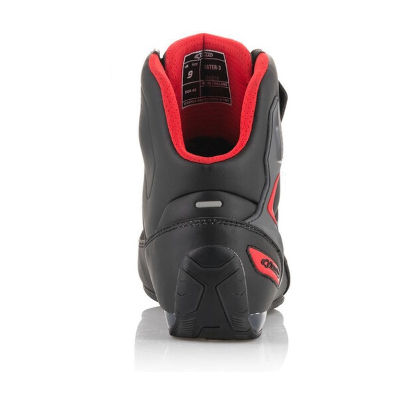Motoristični škornji Alpinestars Faster-3 črno-sivo-rdeči