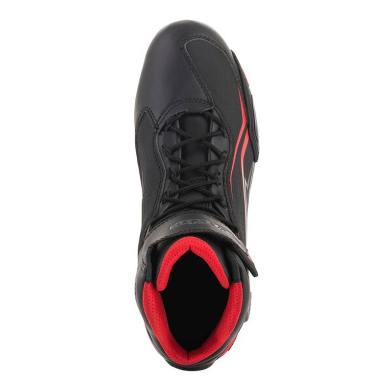 Motoristični škornji Alpinestars Faster-3 črno-sivo-rdeči