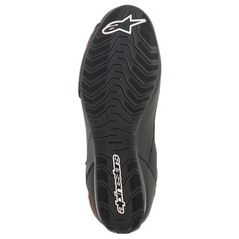 Motoristični škornji Alpinestars Faster-3 črno-sivo-rdeči