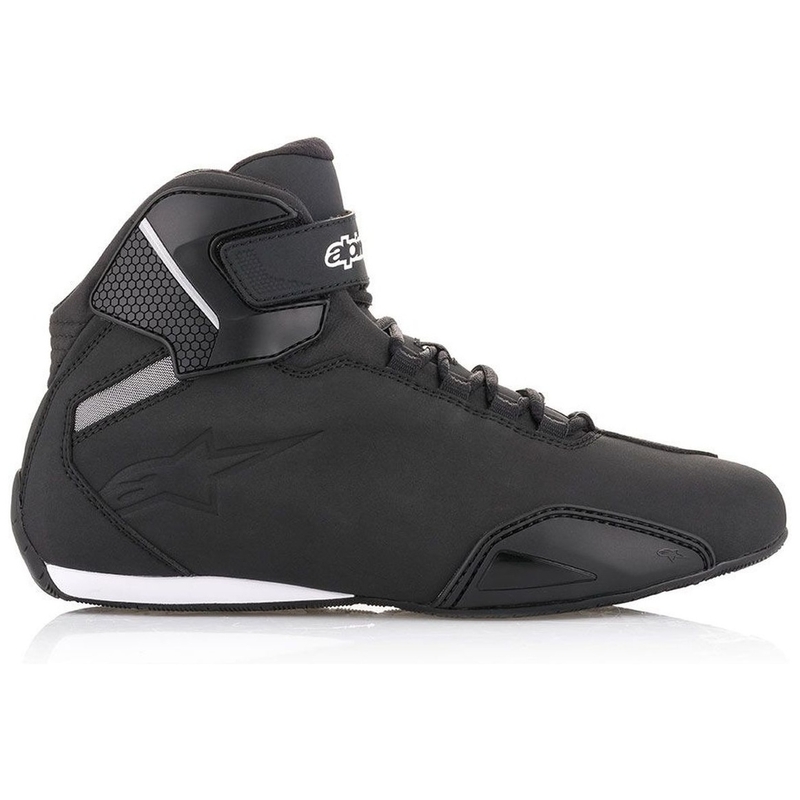 Črni motoristični škornji Alpinestars Sektor
