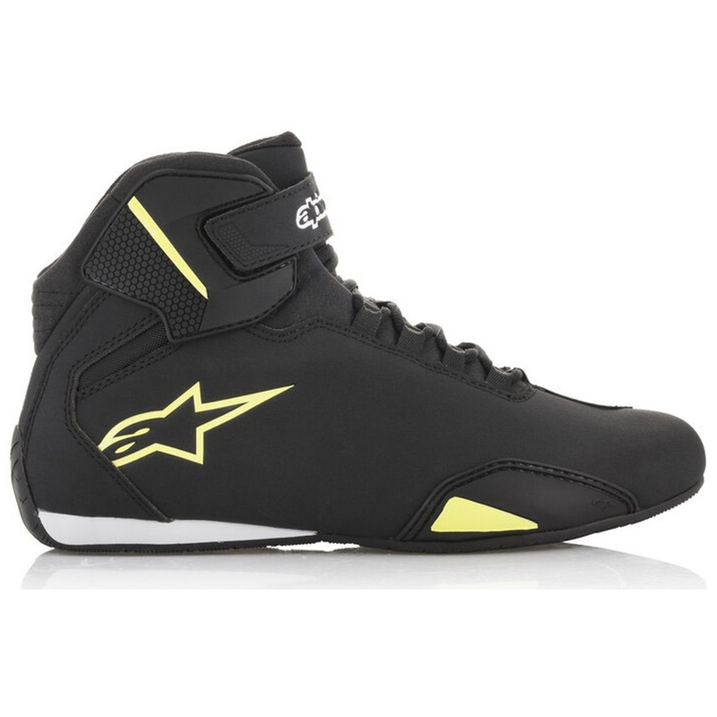 Motoristični škornji Alpinestars Sektor črno-fluo rumeni