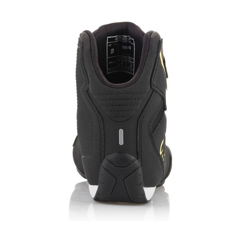 Motoristični škornji Alpinestars Sektor črno-fluo rumeni