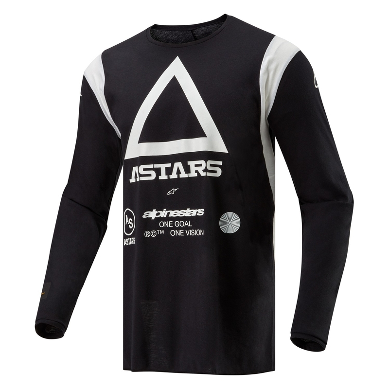 Motokros majica Alpinestars Techdura črna