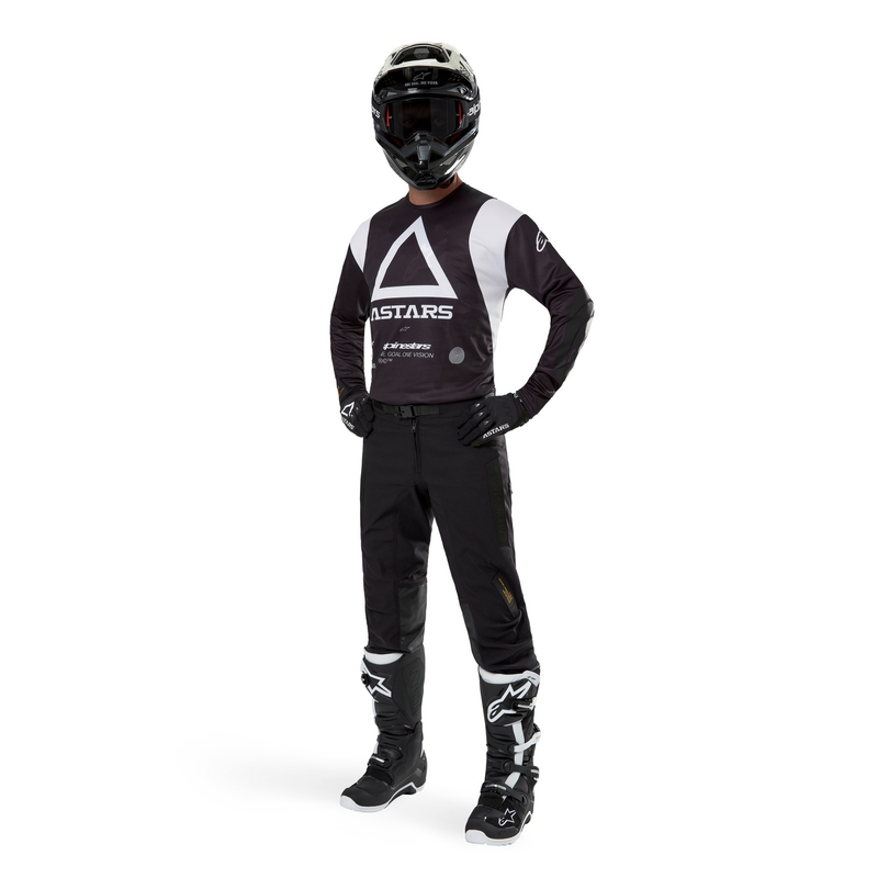 Motokros majica Alpinestars Techdura črna