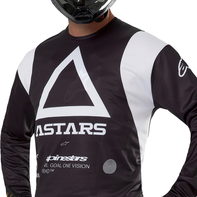 Motokros majica Alpinestars Techdura črna