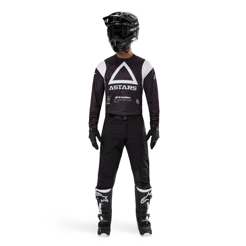 Motokros majica Alpinestars Techdura črna
