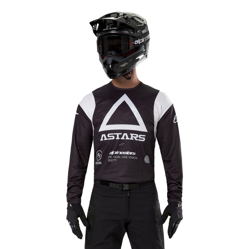 Motokros majica Alpinestars Techdura črna