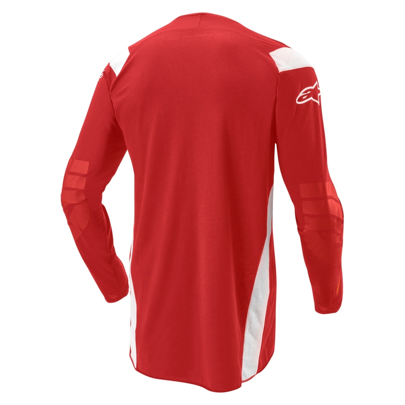 Motokros majica Alpinestars Techdura fluo rdeča