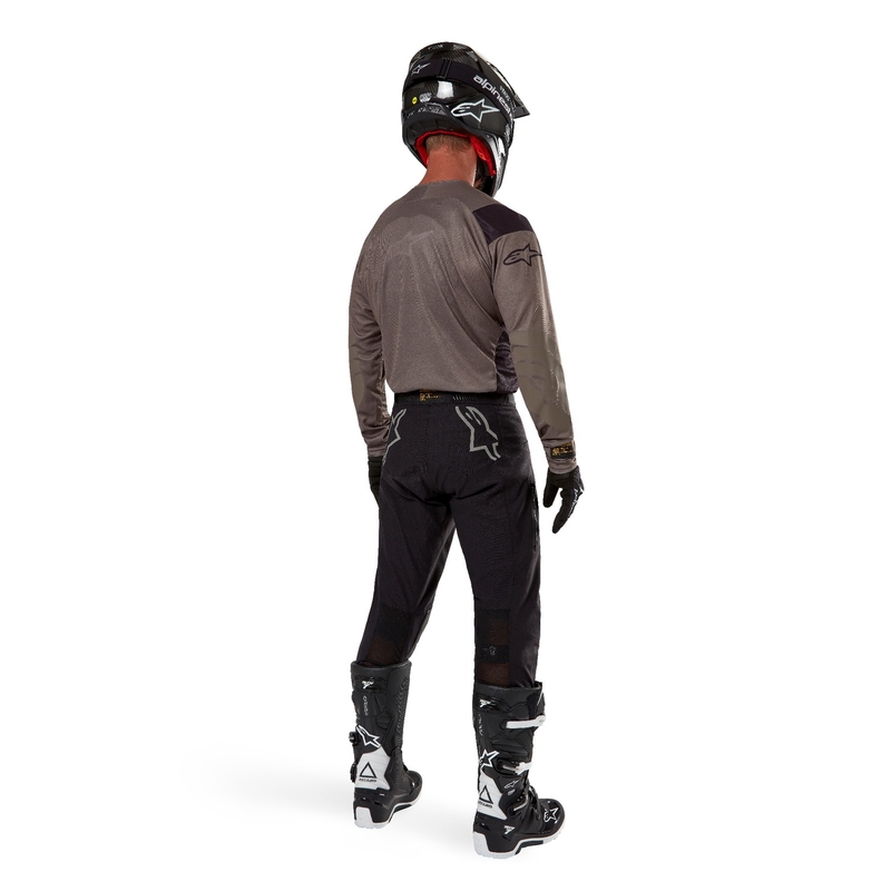 Motokros majica Alpinestars Techdura rjava