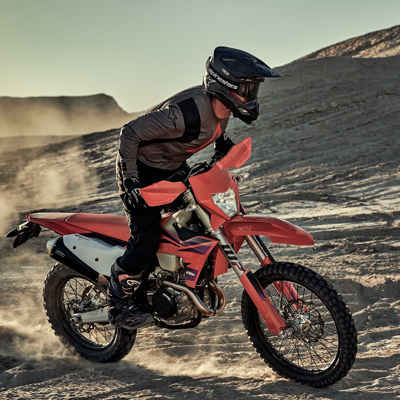 Motokros majica Alpinestars Techdura rjava