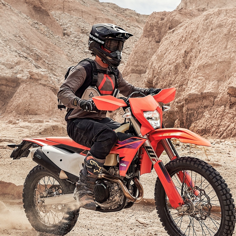 Motokros majica Alpinestars Techdura rjava