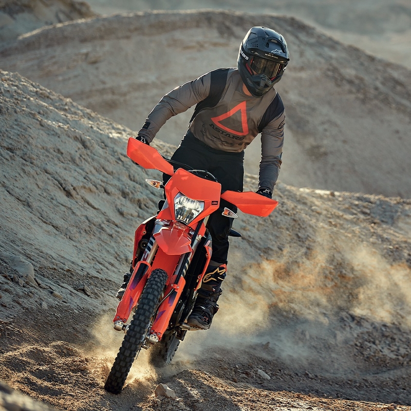 Motokros majica Alpinestars Techdura rjava