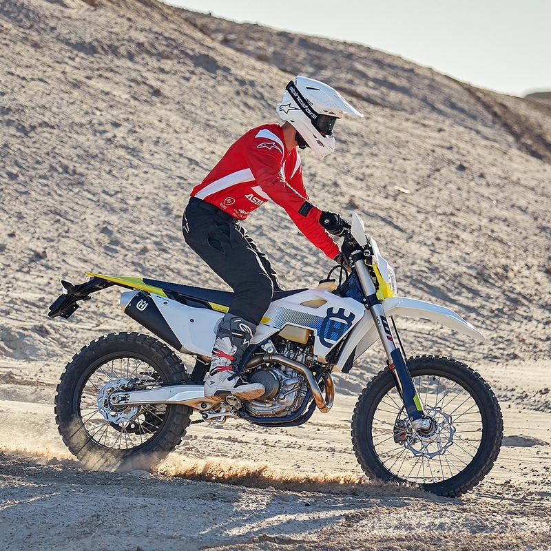 Črne motokros hlače Alpinestars Techdura