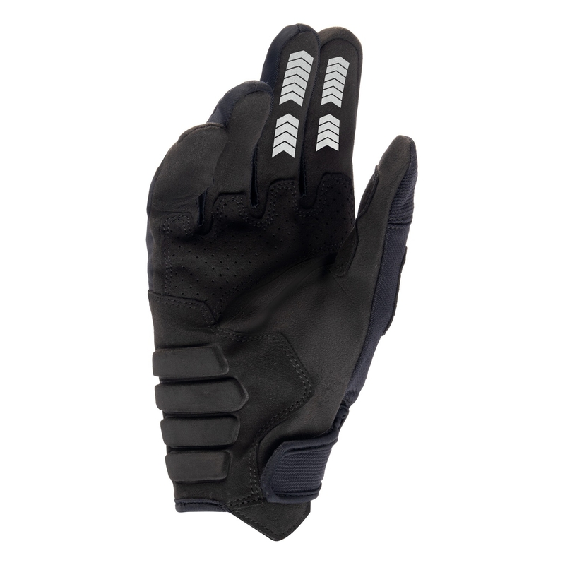 Rokavice za motokros Alpinestars Techdura črno-bele