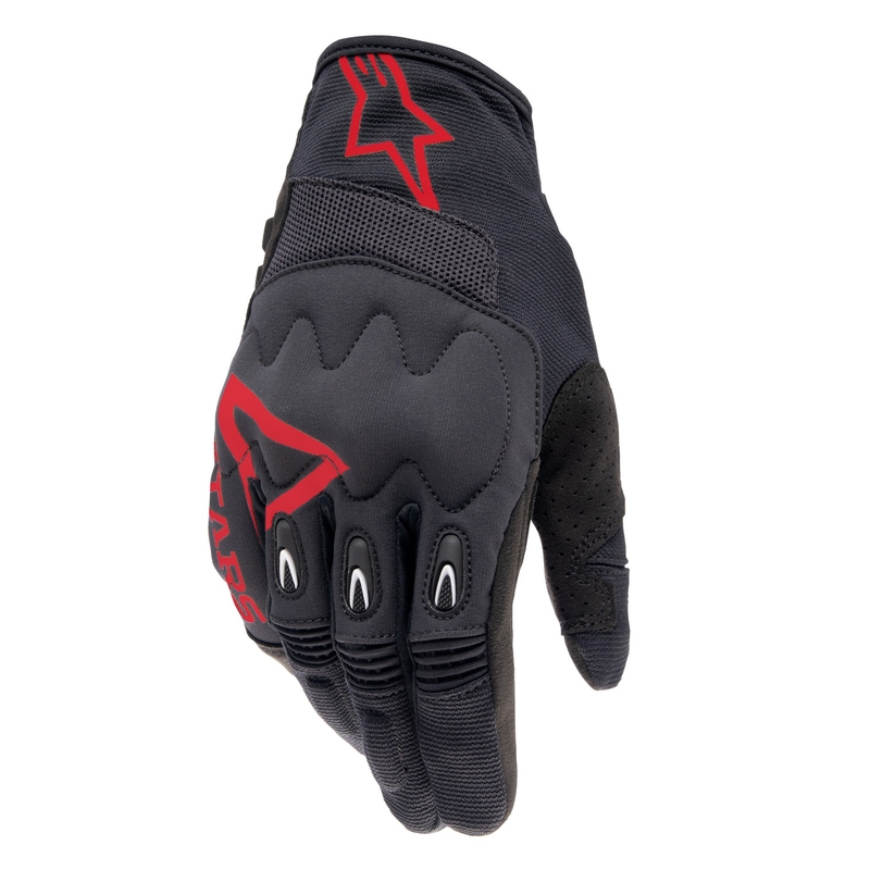 Alpinestars Techdura motokros rokavice črno-rdeče