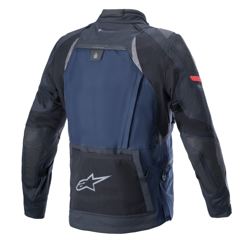 Motoristična jakna Alpinestars Boulder Gore-Tex temno modro-črna
