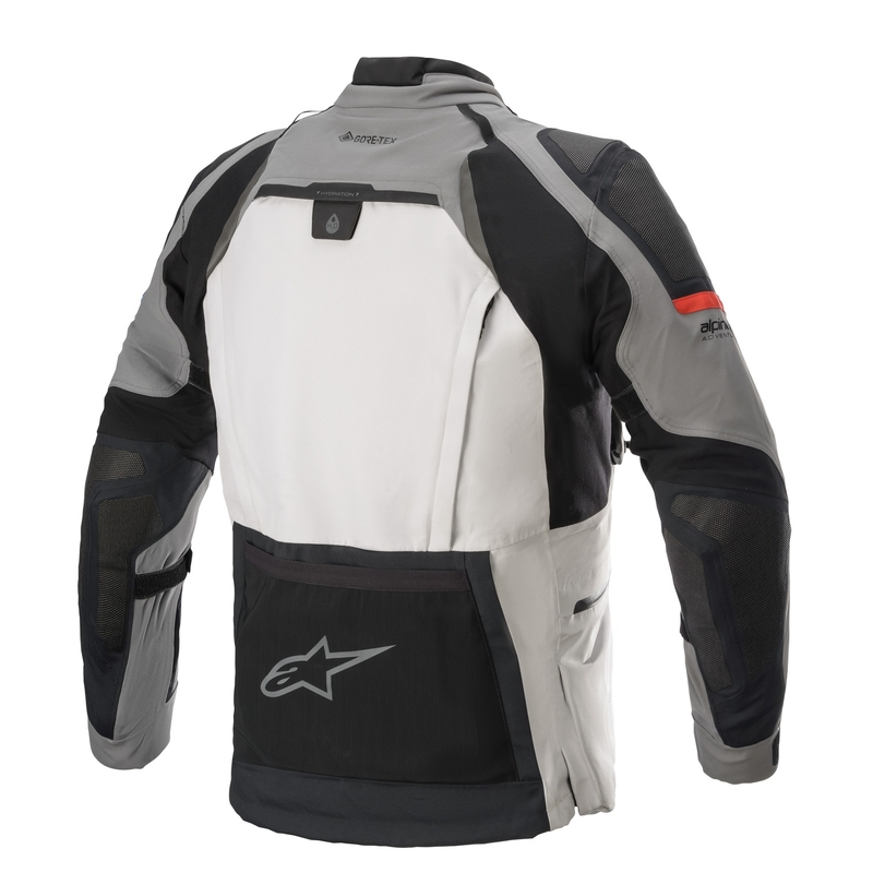 Alpinestars Boulder Gore-Tex motoristična jakna temno-svetlo siva