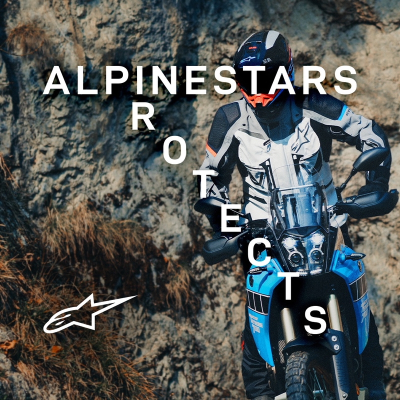 Alpinestars Boulder Gore-Tex motoristična jakna temno-svetlo siva
