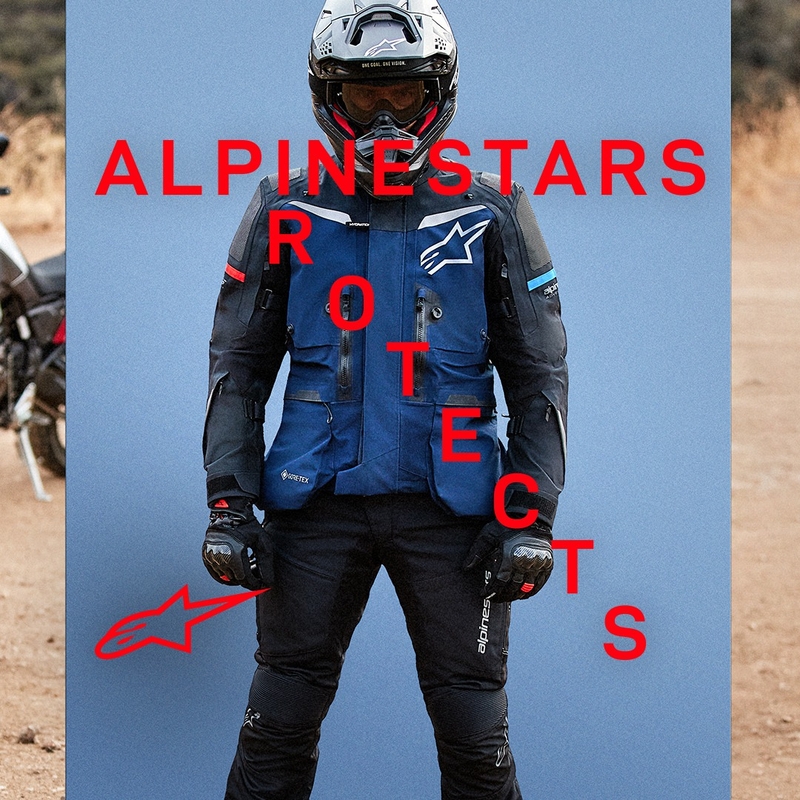 Alpinestars Boulder Gore-Tex motoristična jakna temno-svetlo siva