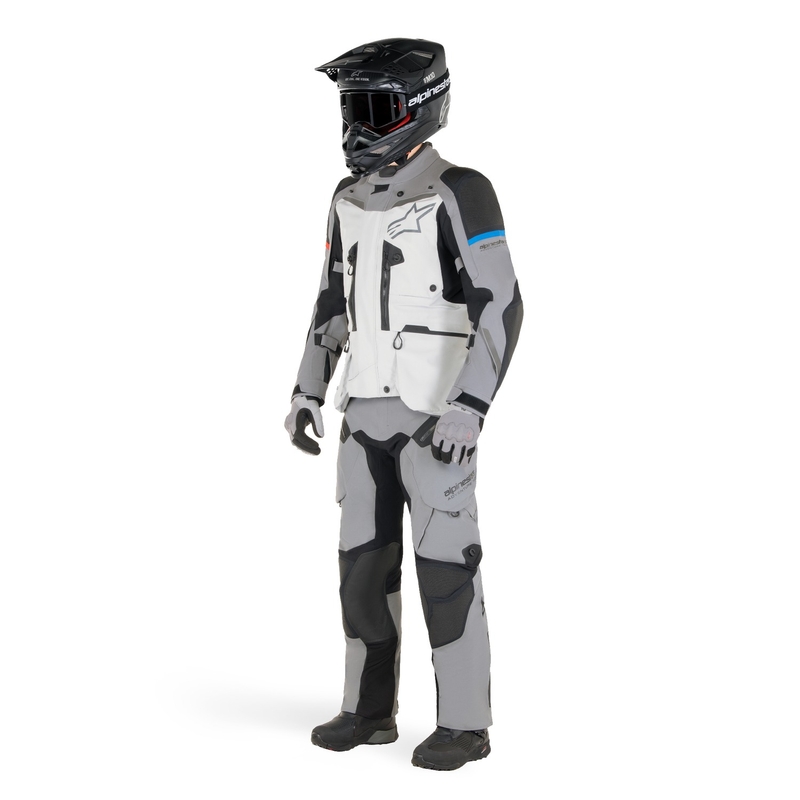 Motoristične hlače Alpinestars Boulder Gore-Tex sivo-črne